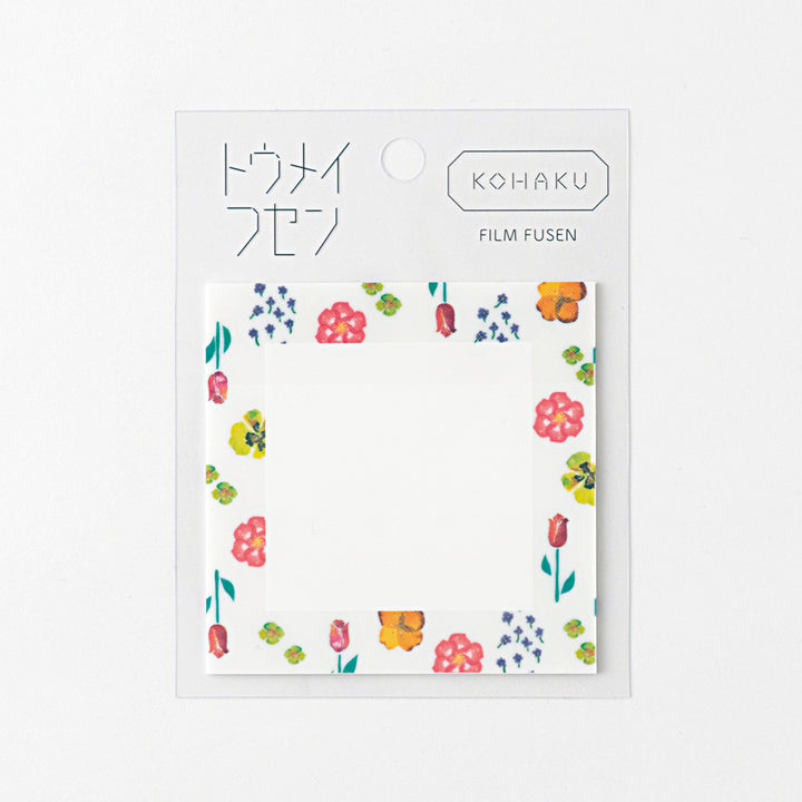 GreenFlash Kohaku Transparent Sticky Notes - Flowers