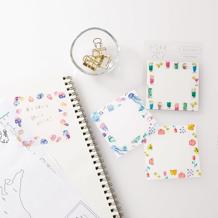 GreenFlash Kohaku Transparent Sticky Notes - Sweets