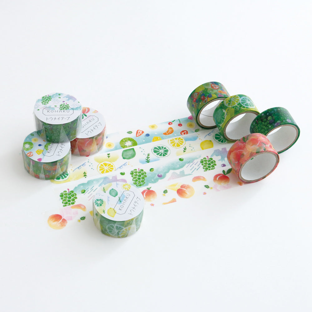 GreenFlash Kohaku Clear Masking Tape - Grapes