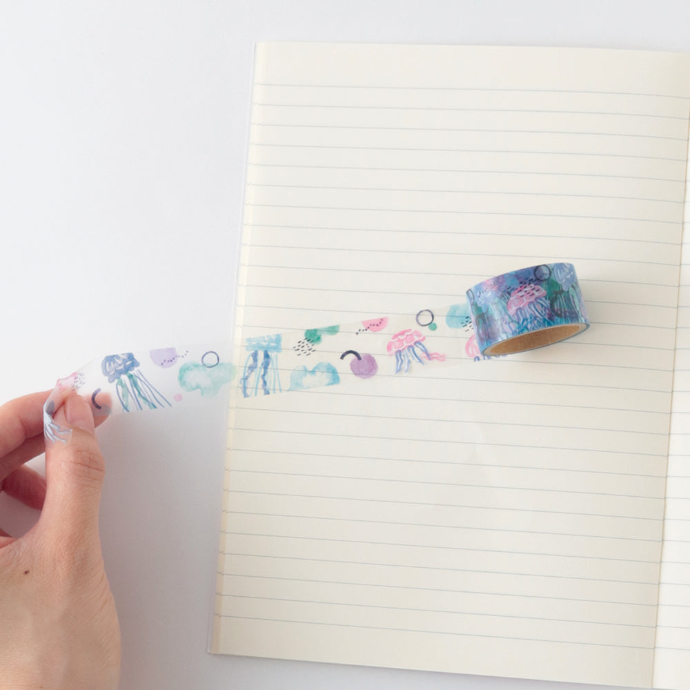 GreenFlash Kohaku Clear Masking Tape - Jellyfish