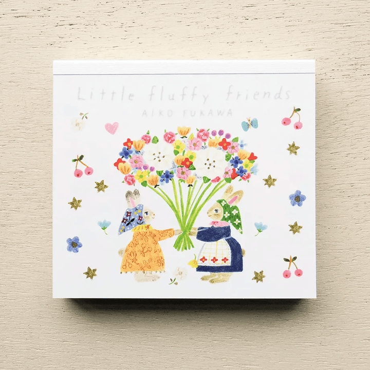 Hyogensha Memo Pad - Little Fluffy Friends