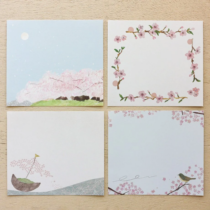 Hyogensha Memo Pad - Sakura by Omori Yuko