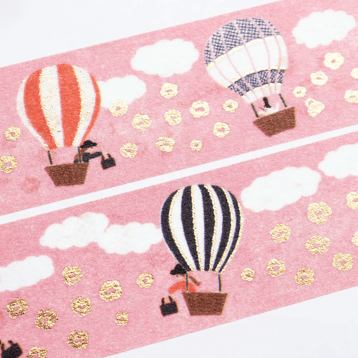 Hyogensha Washi Tape - Hot Air Balloon by Necktie