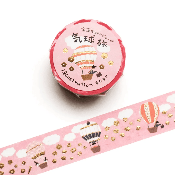 Hyogensha Washi Tape - Hot Air Balloon by Necktie