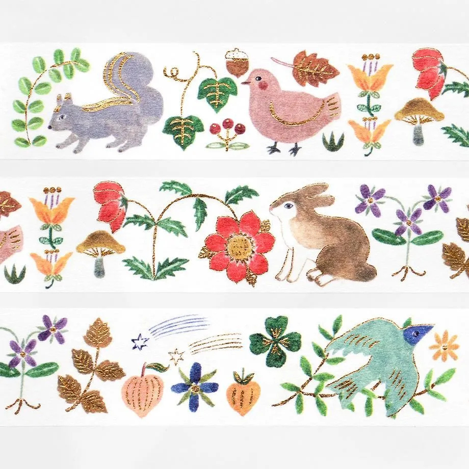 Hyogensha Washi Tape - Kusamura by Aiko Fukawa