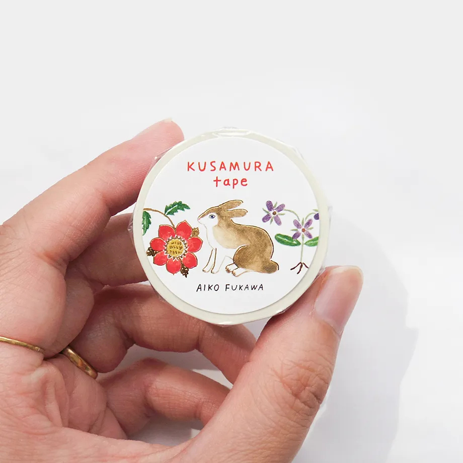 Hyogensha Washi Tape - Kusamura by Aiko Fukawa