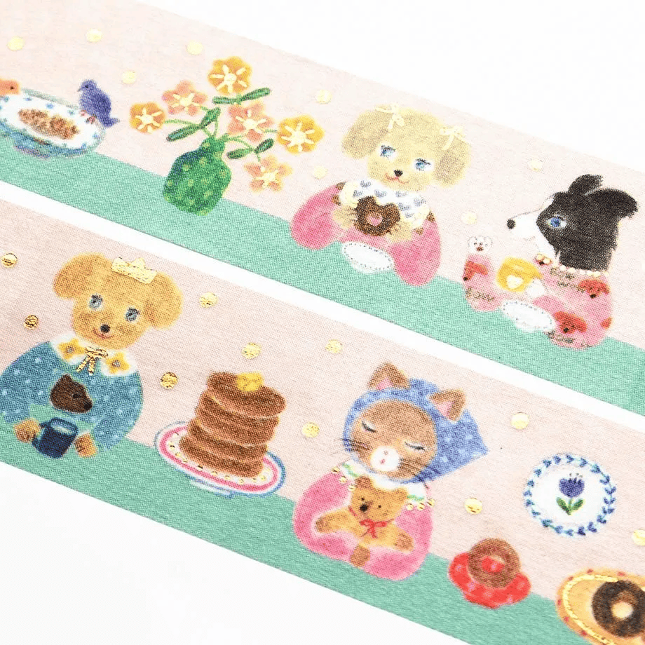Hyogensha Washi Tape - Snack Time by Aiko Fukawa