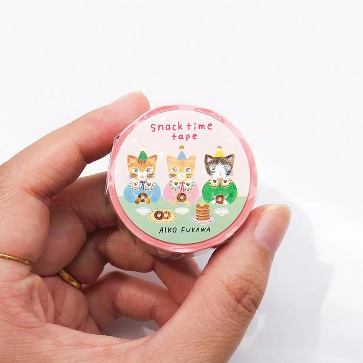Hyogensha Washi Tape - Snack Time by Aiko Fukawa