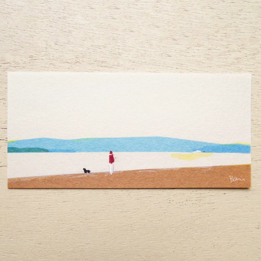 Hyogensha Letter Paper Pad - Seaside