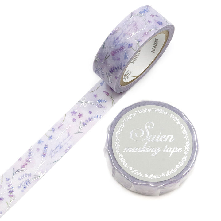 Kamiiso SAIEN Washi Tape - Lavender