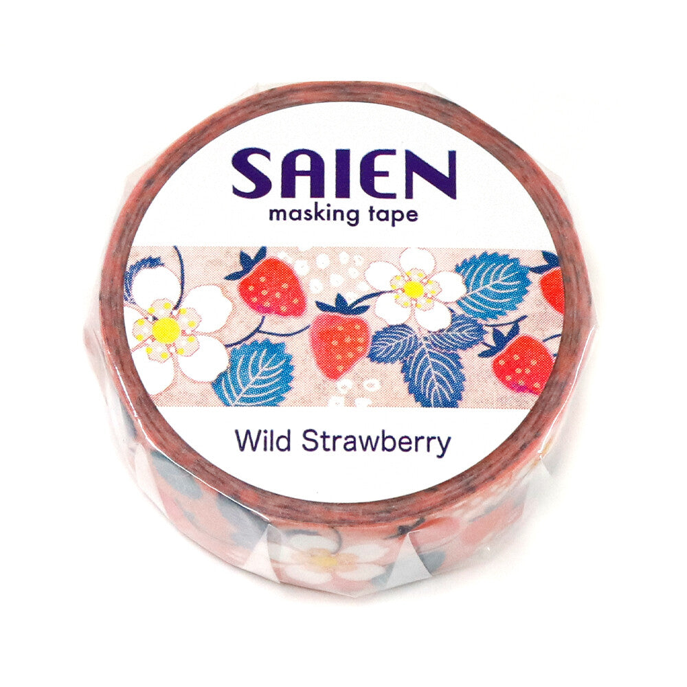 Kamiiso SAIEN Washi Tape - Strawberries