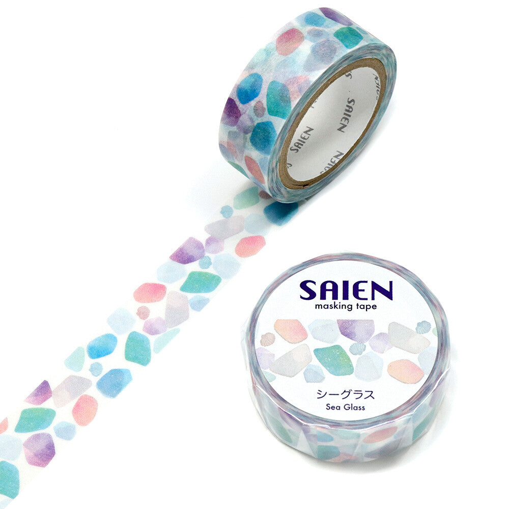 Kamiiso SAIEN Washi Tape - Sea Glass