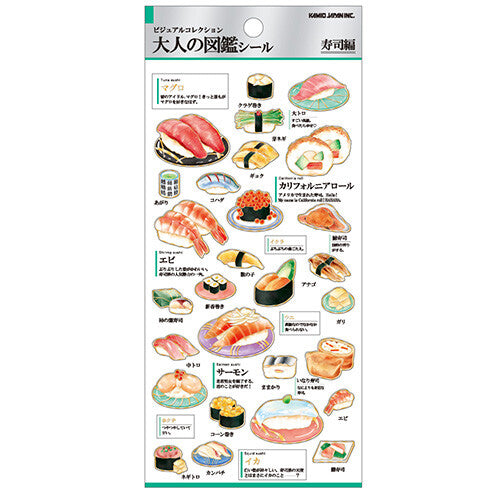 Kamio Japan Sticker Pack - Sushi