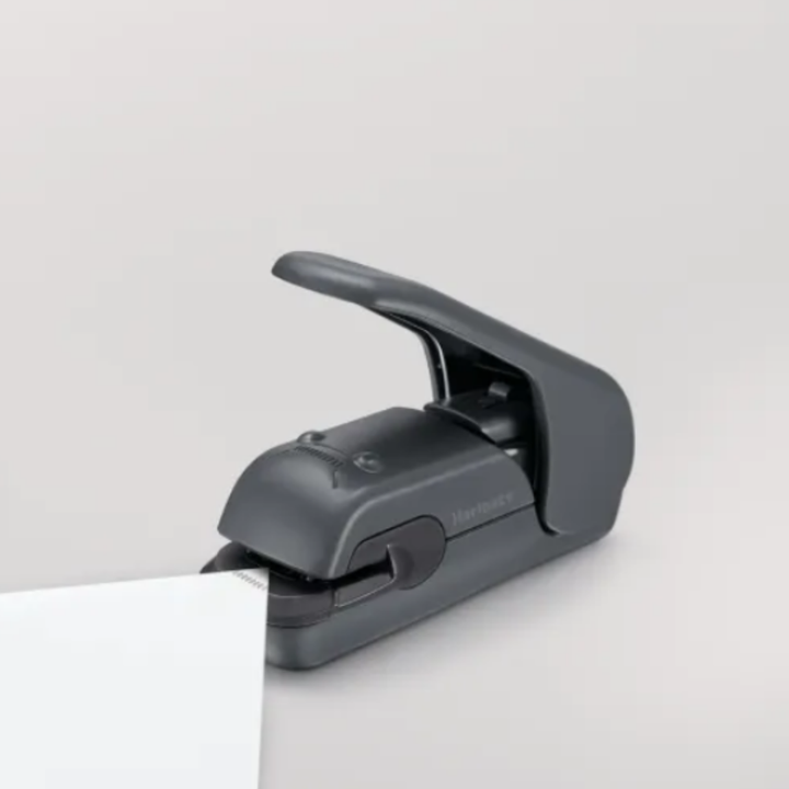Kokuyo Harinacs Press Staple-free Stapler - Sepia Black