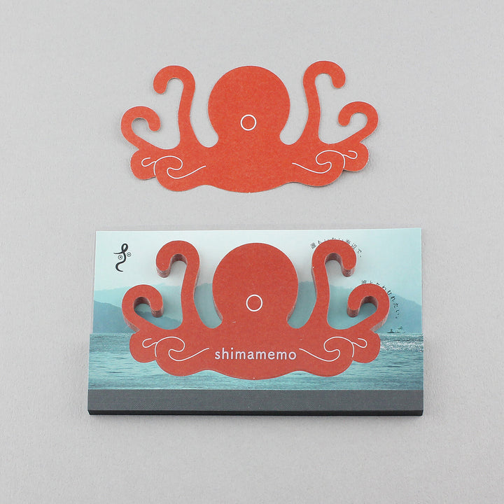 Marumo Shimamemo Memo Pad - Octopus