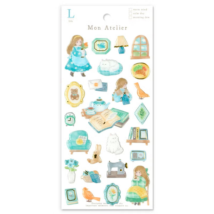 Mind Wave Sticker Pack - Mon Atelier Series - Life