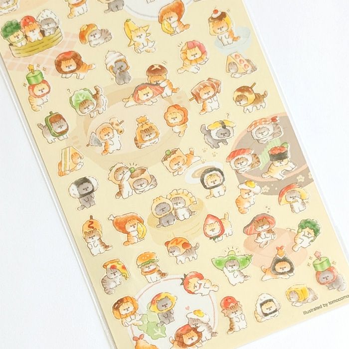 Mind Wave Sticker Pack - Okaburineko - Cats