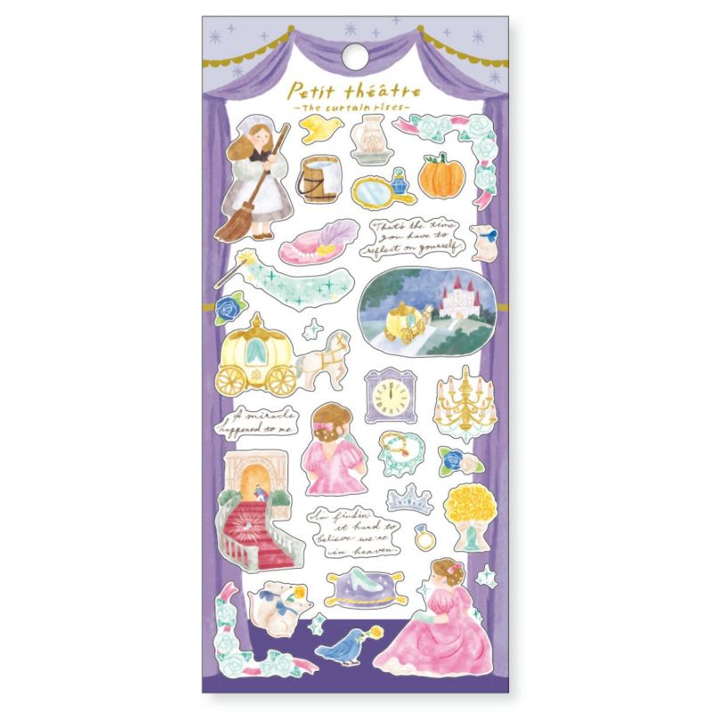 Mind Wave Sticker Pack - Petit Theatre - Cinderella