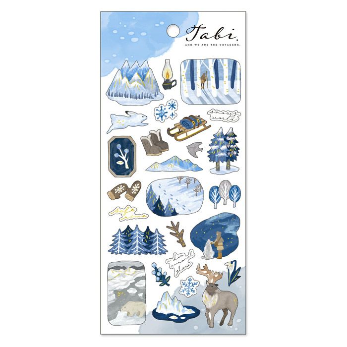 Mind Wave Sticker Pack - Tabi Series - Frozen Landscape
