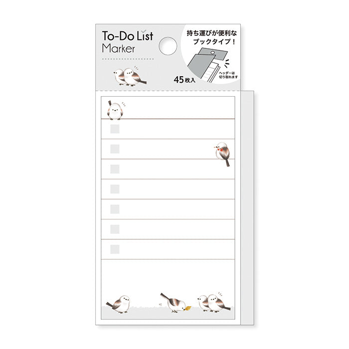 Mind Wave - To-Do List Sticky Notes - Birds