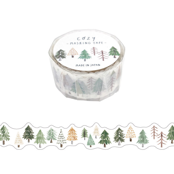 Mind Wave Japanese Washi Tape - Cozy Series - Forest