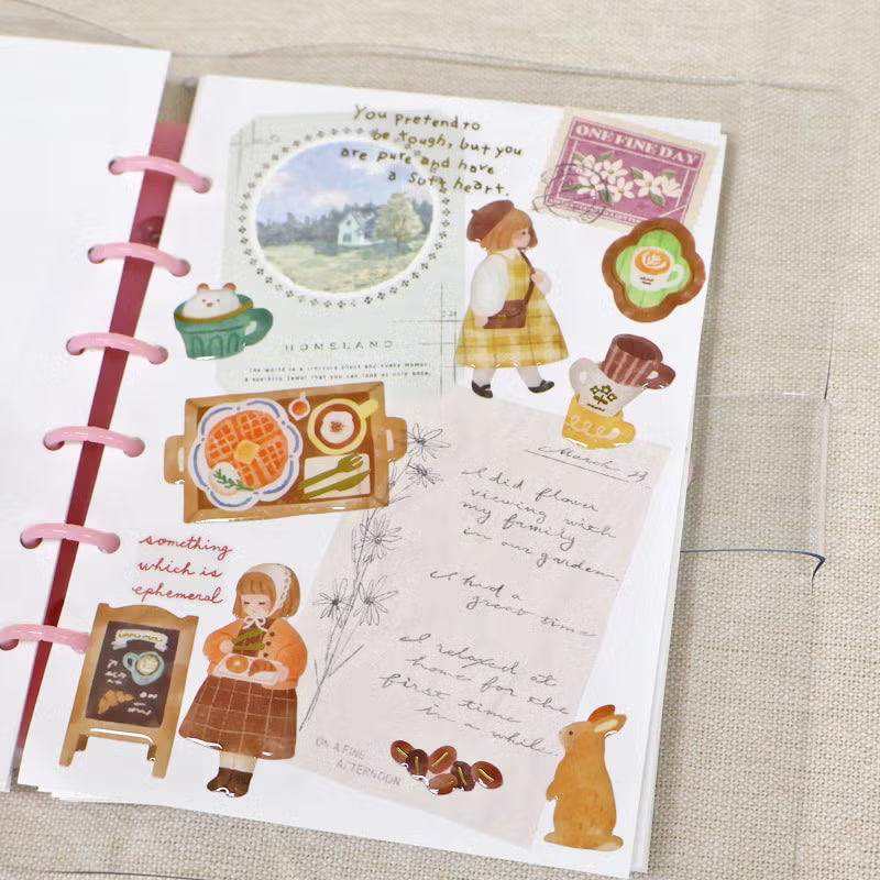 Mind Wave Sticker Pack - Mon Atelier Series - Coffee