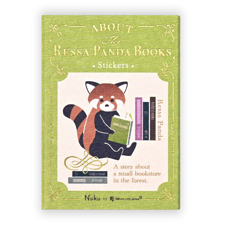 NB Japanese Flake Sticker Story Box - Red Panda Books