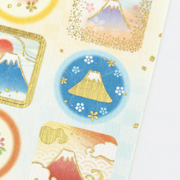 NB Japanese Sticker Pack - Mt Fuji Stamps