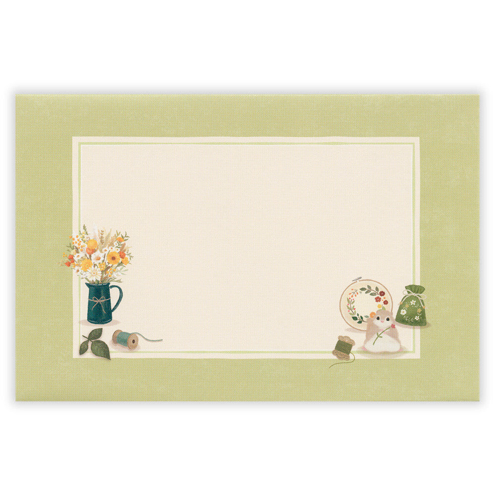 NB Letter Set - Mattari Animal Series - Flower x Momonga