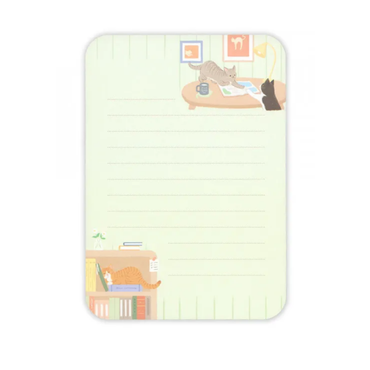 NB Letter Set - Nyantomo Series - Playful Cats