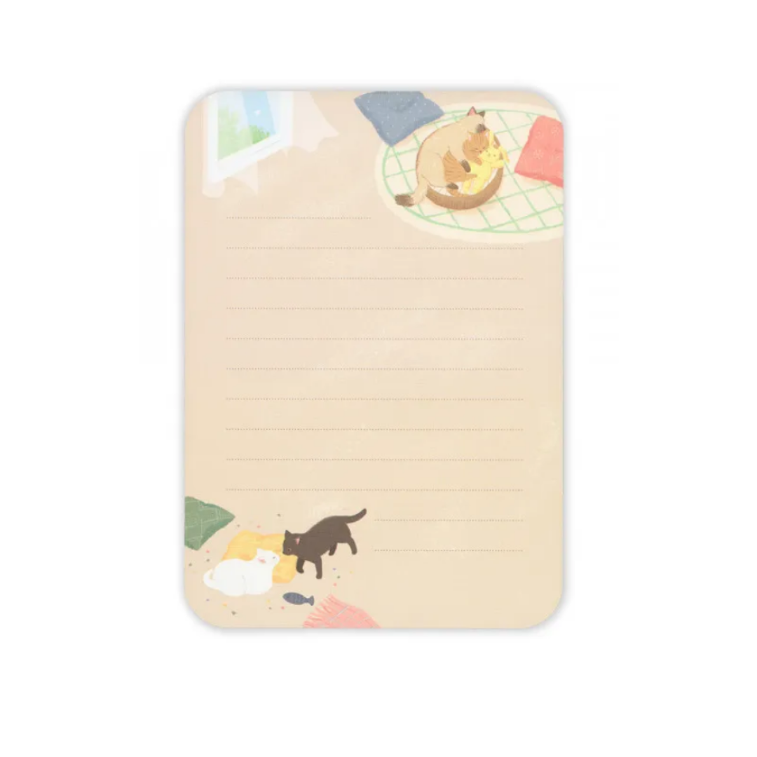 NB Letter Set - Nyantomo Series - Sleepy Cats