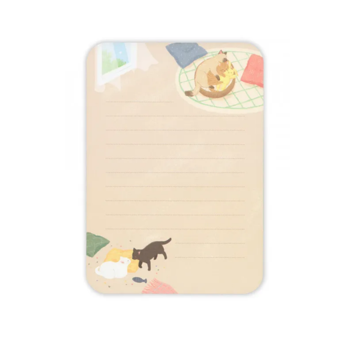 NB Letter Set - Nyantomo Series - Sleepy Cats