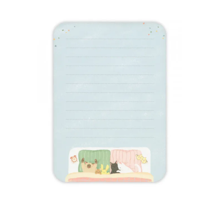 NB Letter Set - Nyantomo Series - Sleepy Cats