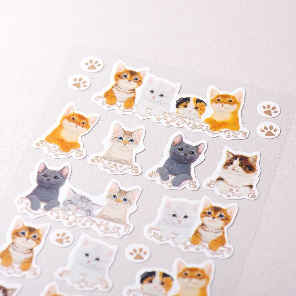 NB Japanese Sticker Pack - Cat Faces
