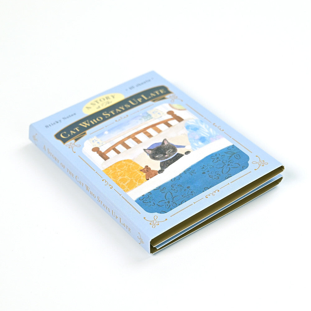 NB Storybook Sticky Notes - Cat Who Stays Up Late