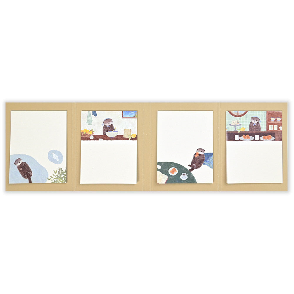 NB Storybook Sticky Notes - Sea Otter with Madeleine