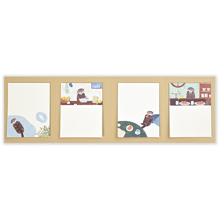 NB Storybook Sticky Notes - Sea Otter with Madeleine