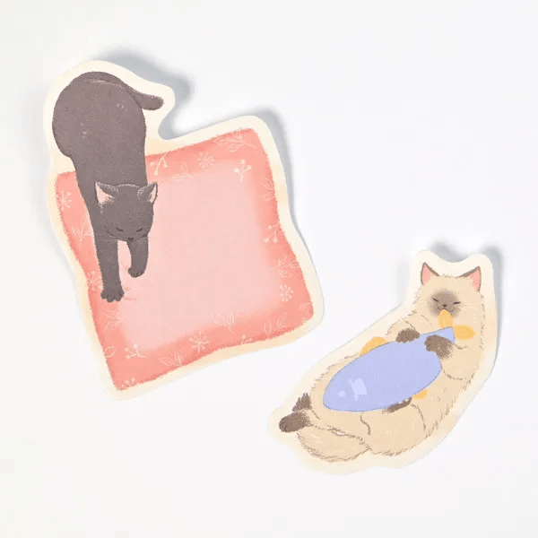 NB Sticky Notes - Nyantomo Series - Sleepy Cats