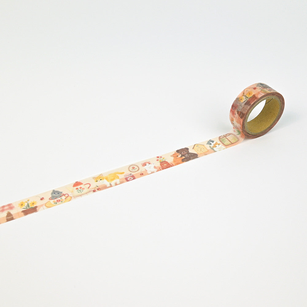 NB Washi Tape - Mattari Animals Series - Kittens