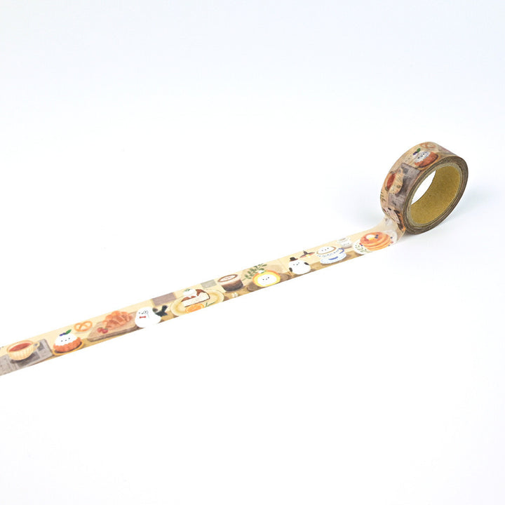 NB Washi Tape - Mattari Animals Series - Shimaenaga