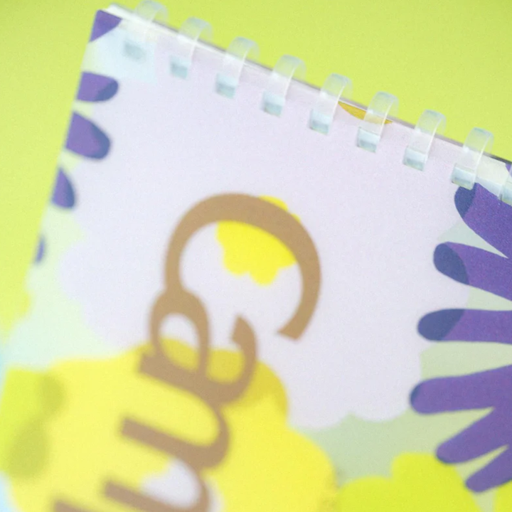 SOU.SOU x Kokuyo A5 Soft Ring Notebook - Oraka Floral Pattern