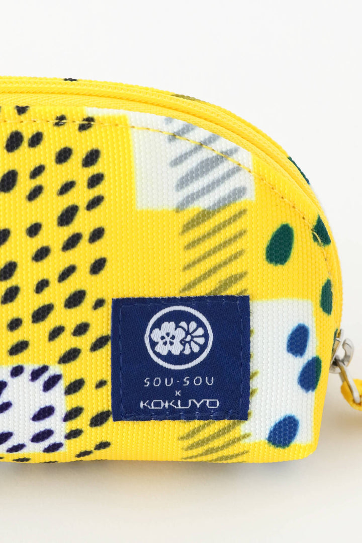 SOU.SOU x Kokuyo Pencil Case - "Alley" Patterned Print