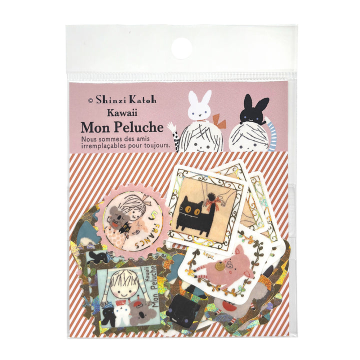 Shinzi Katoh Flake Stickers - Kawaii Mon Peluche