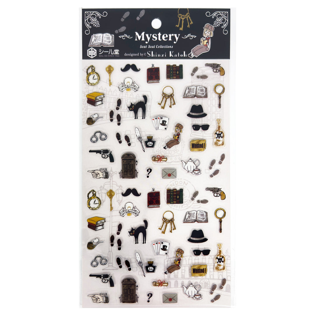 Shinzi Katoh Clear Sticker Sheet - Mystery