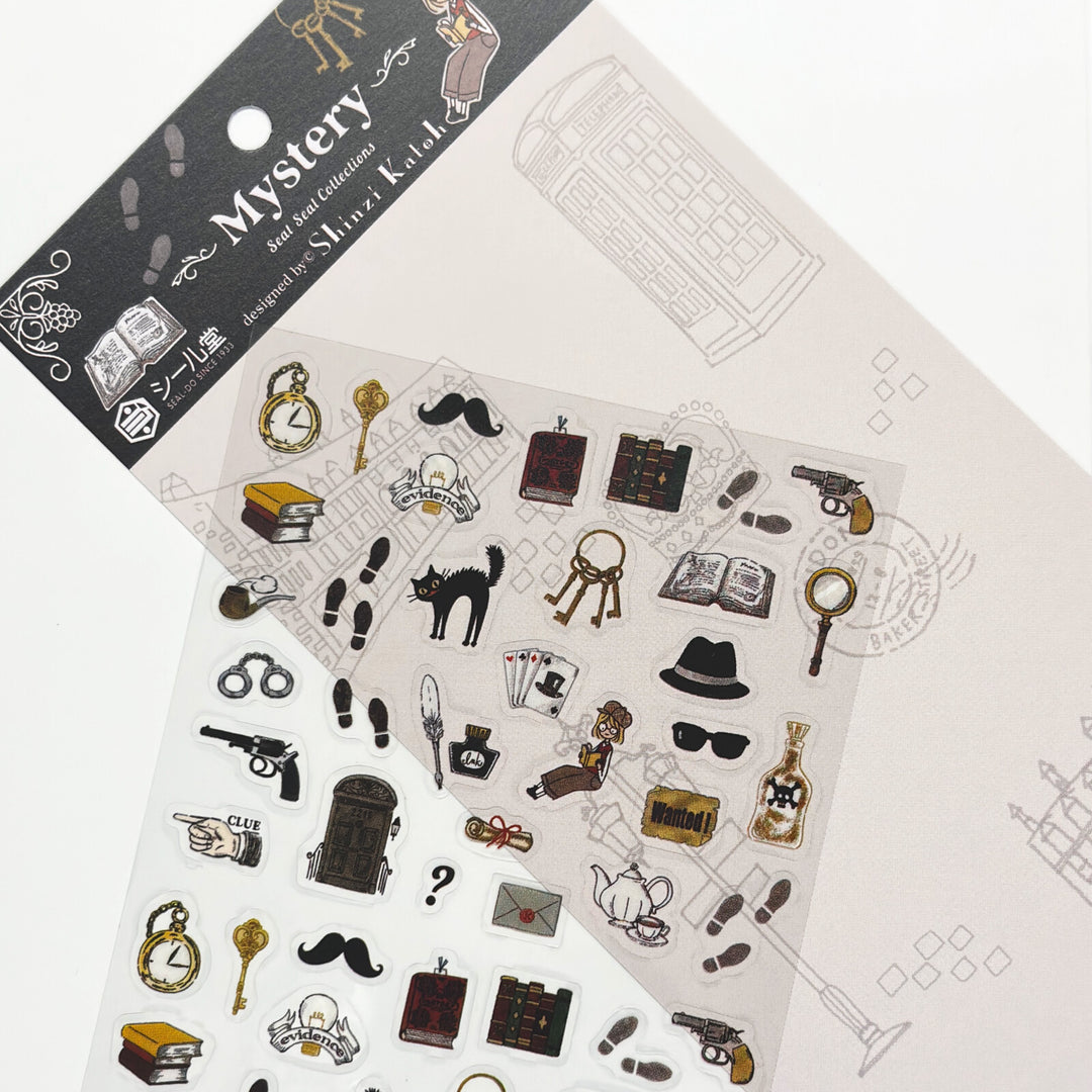Shinzi Katoh Clear Sticker Sheet - Mystery