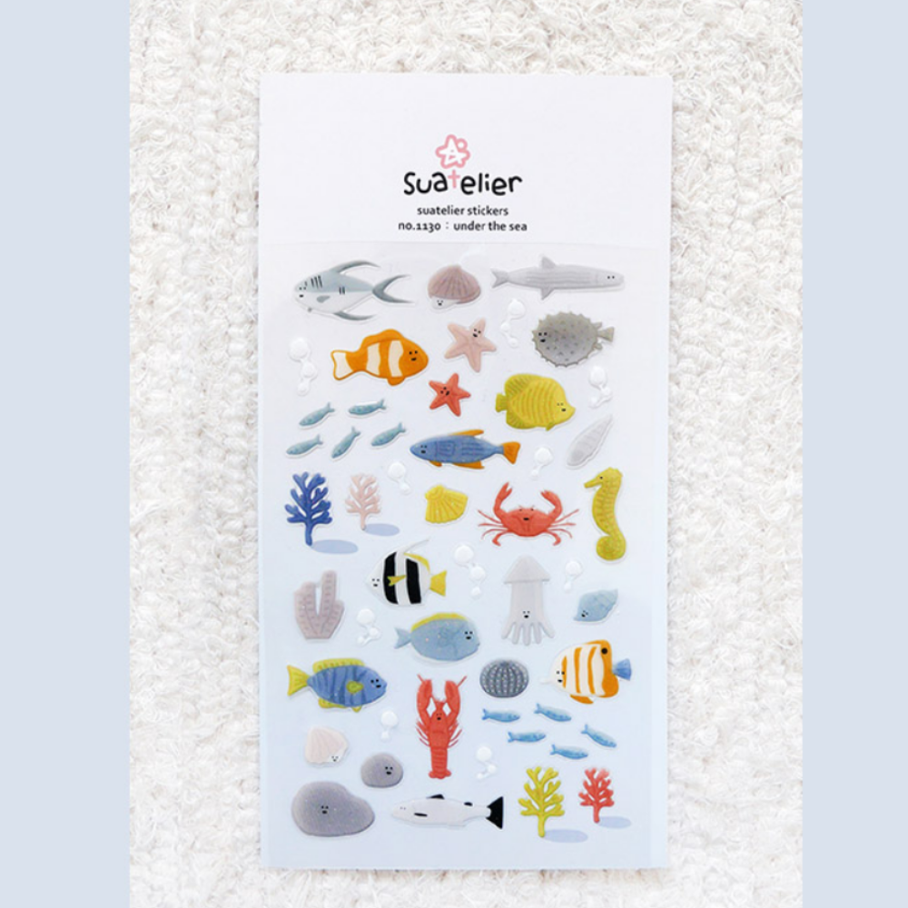 Suatelier Sticker Pack - Under The Sea #1130