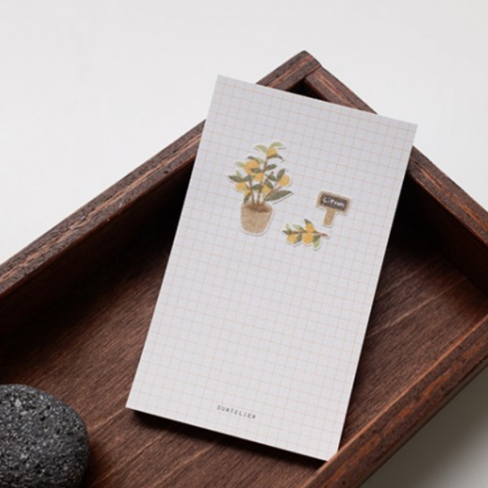Suatelier Sticker Pack - Flower Cafe #1142
