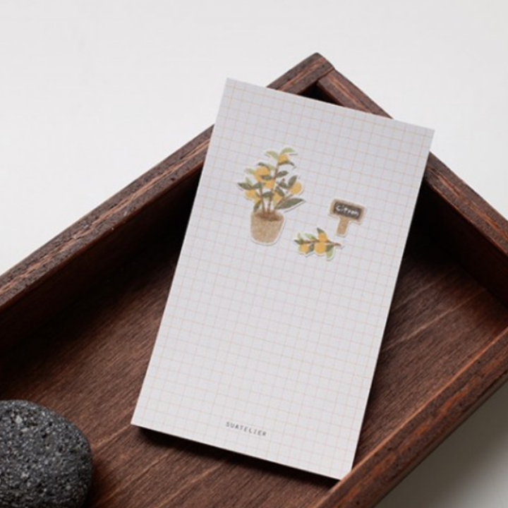 Suatelier Sticker Pack - Flower Cafe #1142
