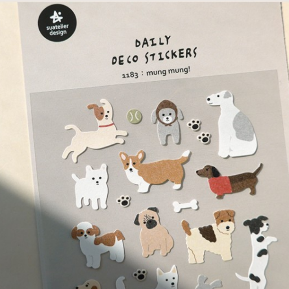 Suatelier Sticker Pack - Mung Mung #1183