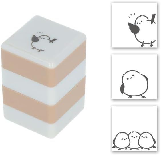 Sun-Star Peekaboo Self-Inking Stamp Set - Birds